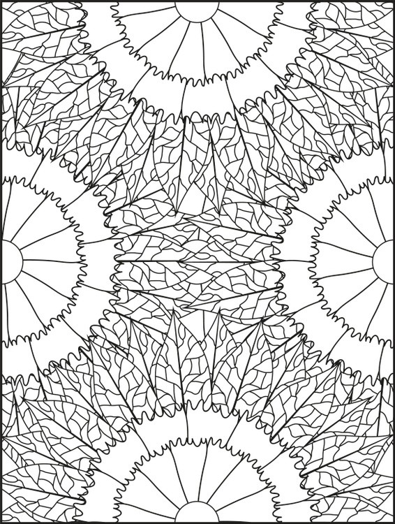 Abstract Coloring Pages 23