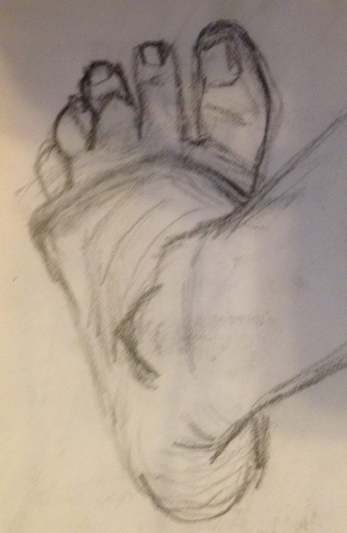 Foot Sketches - #3