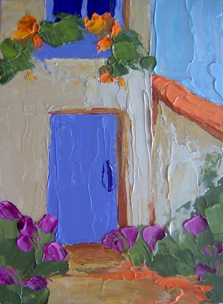 Provence Blue Garden Door