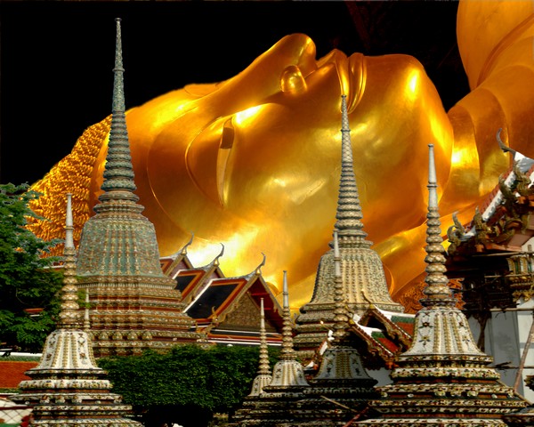 Bangkok collage photomerge