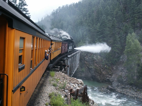 Durango and Silverton blowing off some steam