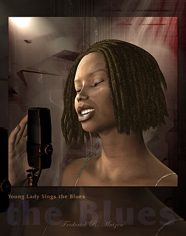 Young Lady sings the Blues