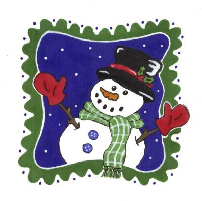  Christmas Snowman