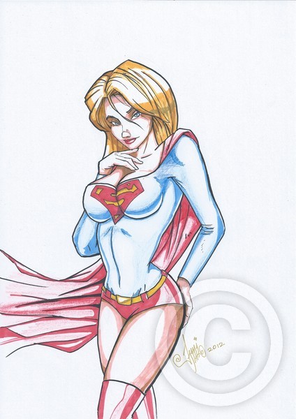 SuperGirl PinUp