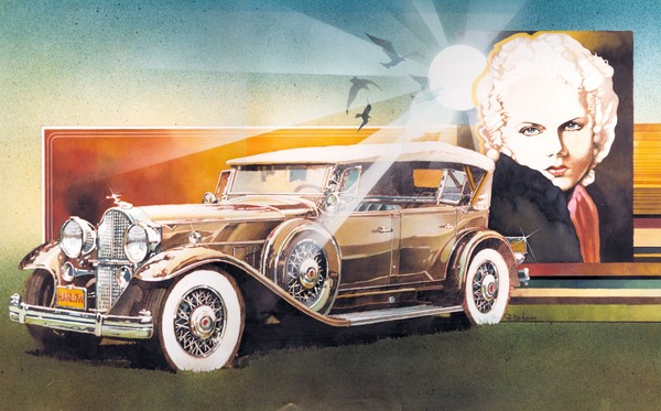 Jean Harlow's vintage car