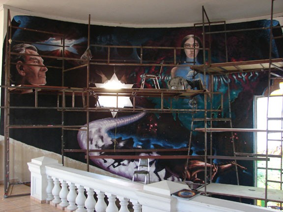 Mural- The Power of Faith 2008