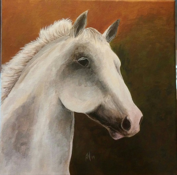 Acrylic horse head