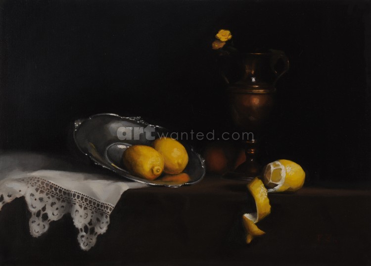 Lemon still life