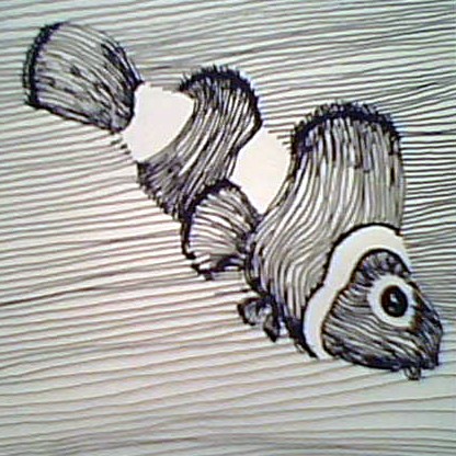 Clown Fish/Pen & Ink Line/2007