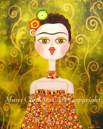 Frida Klimt style