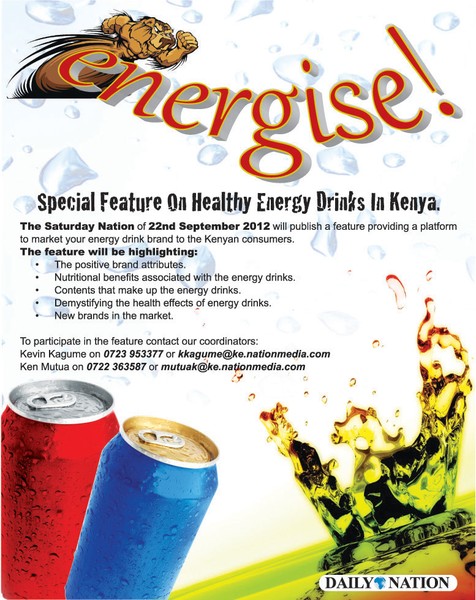 energy drinks promo