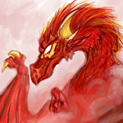 One Smug Red Dragon