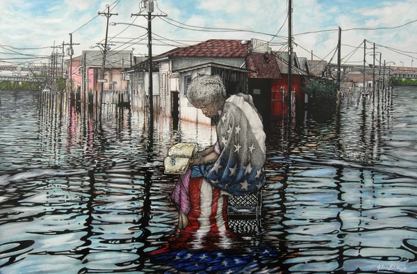 In God We Trust, a tribute to Hurricane Katrina
