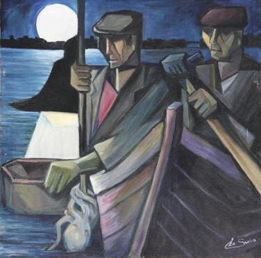 The fishermen in the night