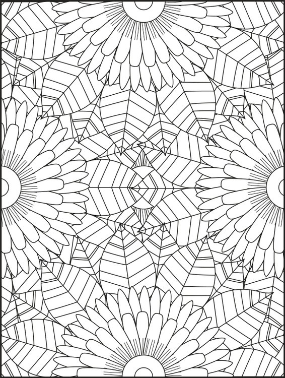 Abstract Coloring Pages 27