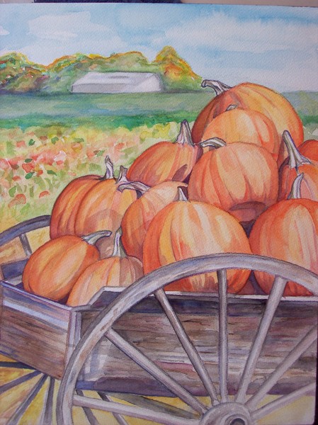 Pumpkin Cart