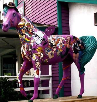 Purple Winged Horse
