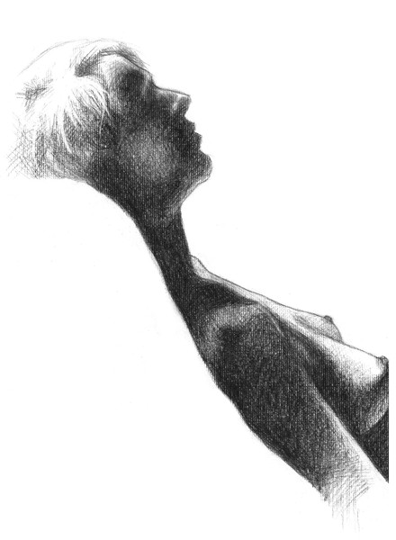 Figure Study in Charcoal 1