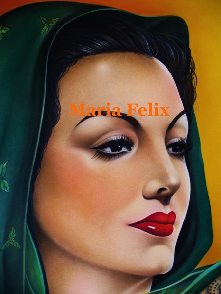 Rebozo  Maria Felix (detail)