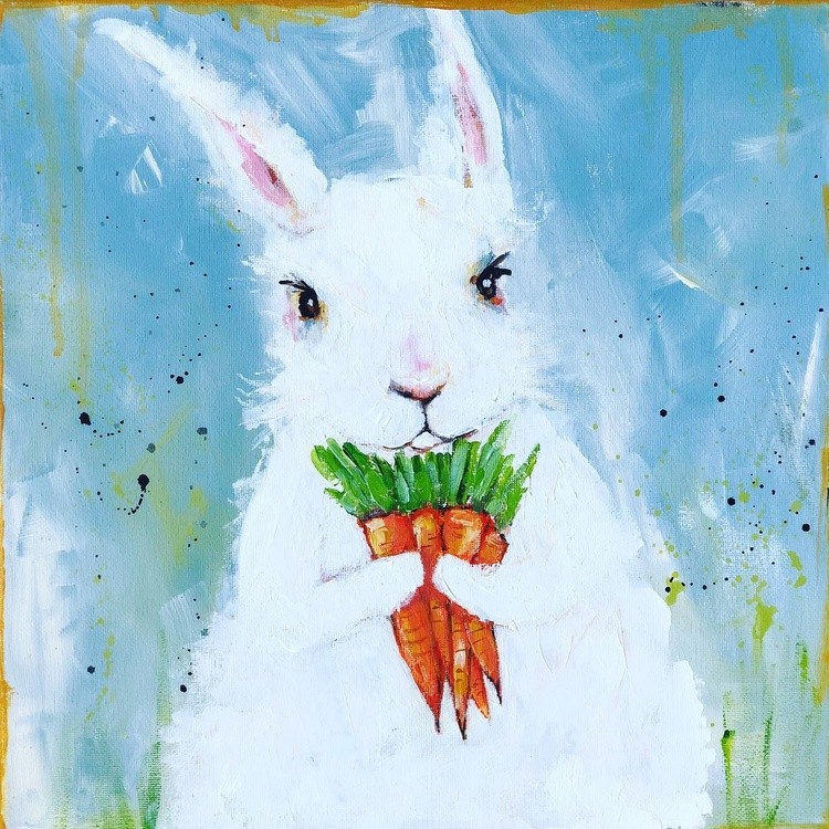 Bunny loves carrots