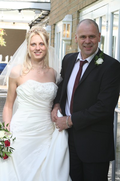 Bride and her father