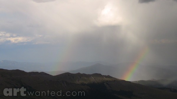 Double Rainbow Mt. Evans
