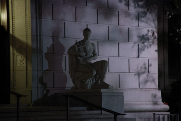Statue in front of 9th Circuit Court