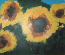Sunflowers (lower panel)