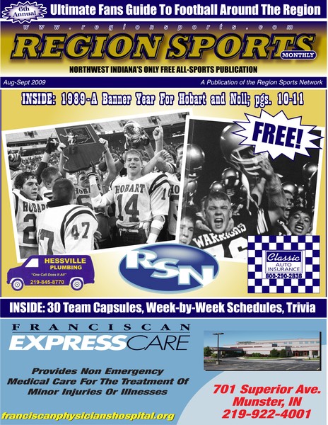 Region Sports Monthly Aug-Sep 2009 Cover