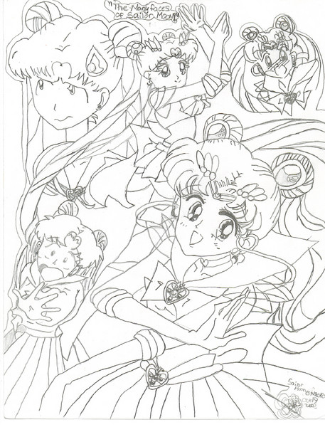 The Many Faces of Sailor Moon