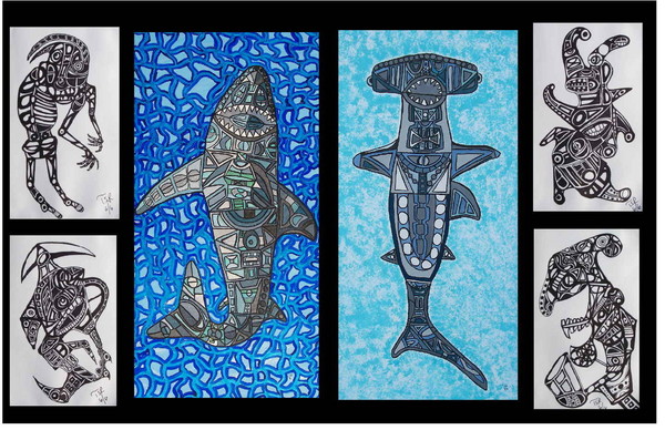 Gallery  Montage (Sharks)