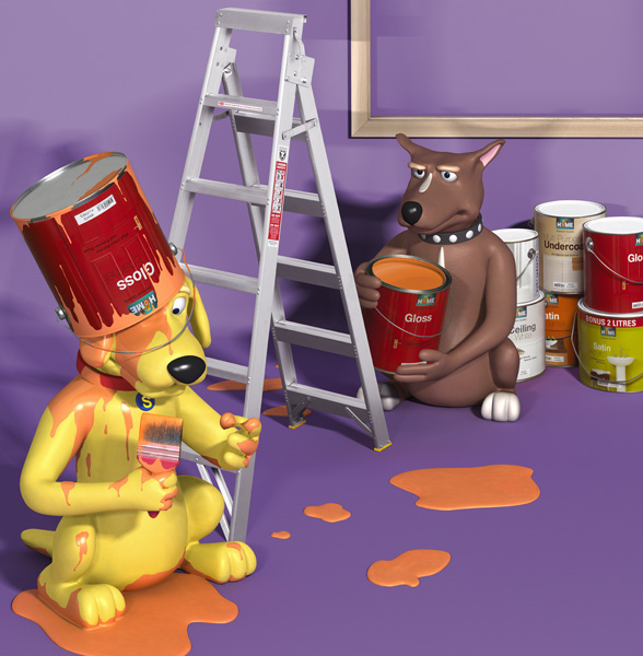 Sandy the Painter