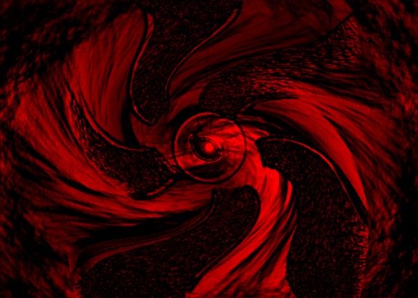 14 - Red Swirl