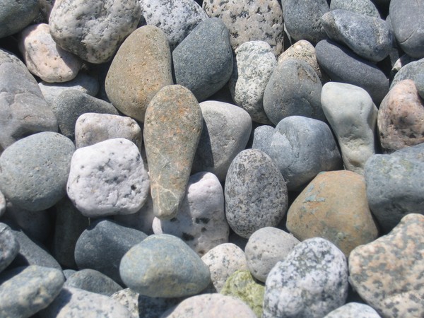 Rocks on the beach