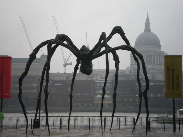 A Big Spider Looking Over the Thames