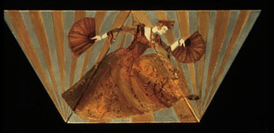 Fan Dancer Triptych 