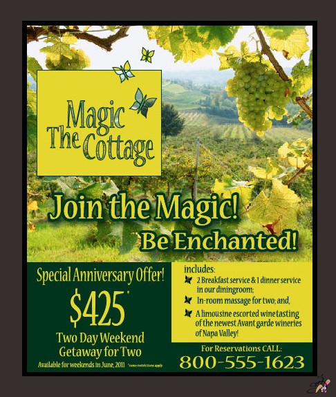 The Magic Cottage Magazine Ad