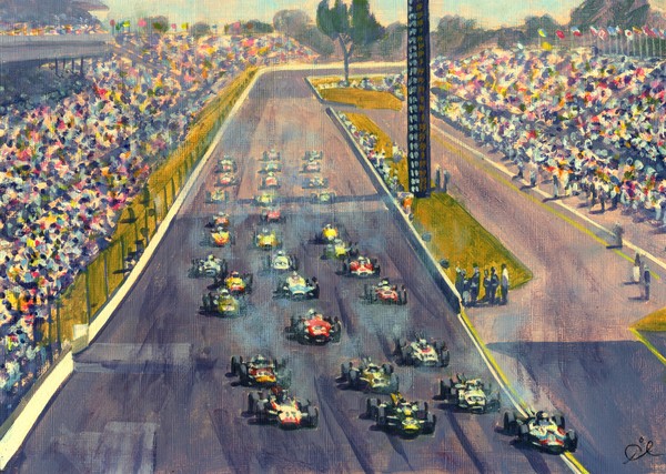 Start Indy 500 1965