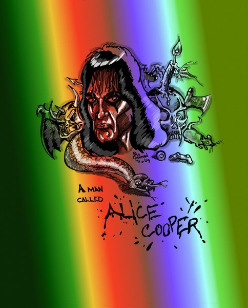 Alice Cooper Rainbow!