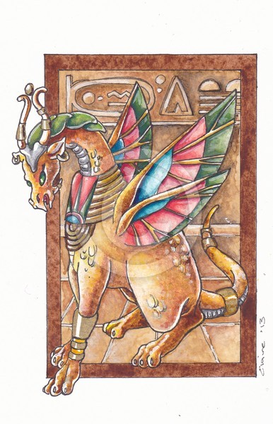Egyptian dragon