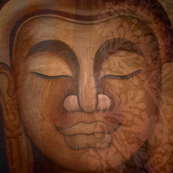 Earth Batik Buddha 1