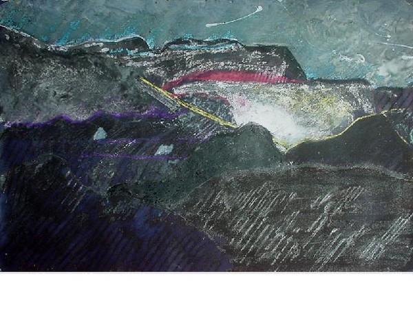 sketch for Quarry at Night