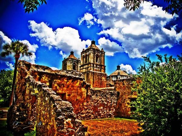 Concepcion Towers and Ruined Wall