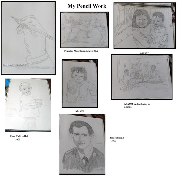 SOME OF MY PENCIL ARTWORK