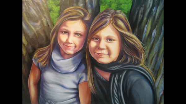 Sisters portrait
