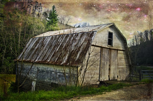 barn by the road