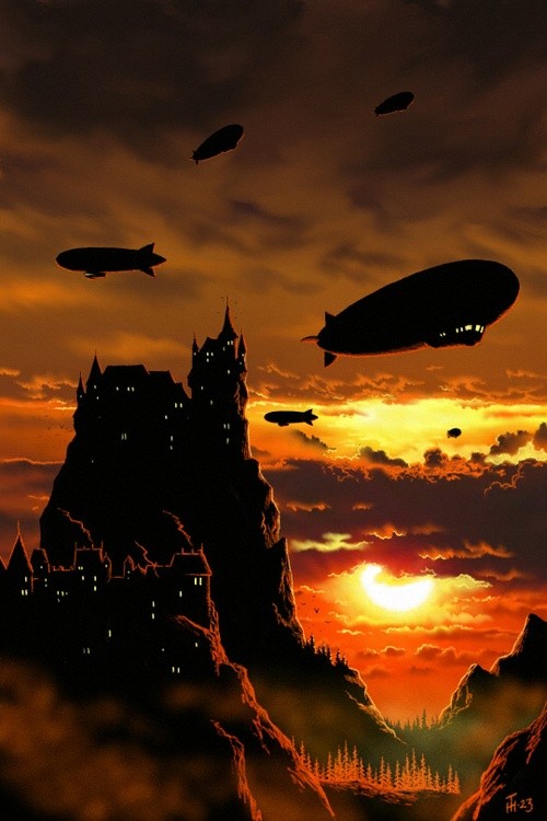 The Land of Airships and Castles