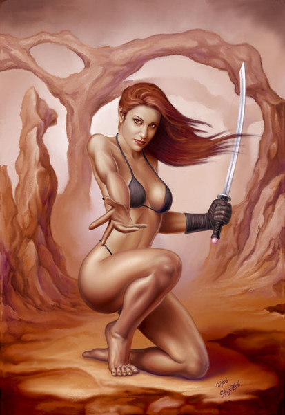 Barbarian Huntress