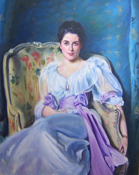 Lady Agnew after Sargent