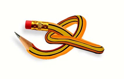 pencil knot